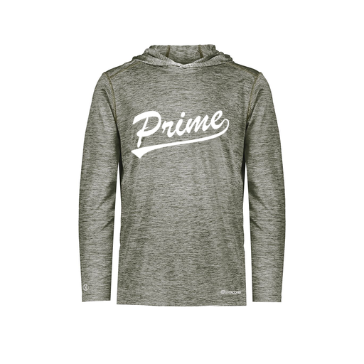 [FOLHCGGY-AS-LOGO1] Decker Men's Charge Hoodie (Adult S, Gray, Logo 1)