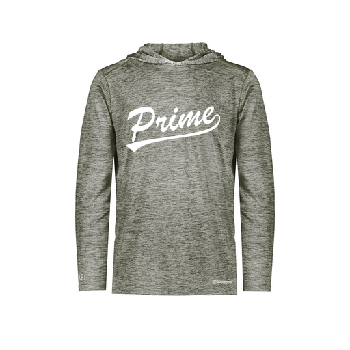 [FOLHCGGY-YS-LOGO1] Decker Youth Charge Hoodie (Youth S, Gray, Logo 1)