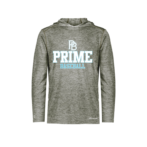 [FOLHCGGY-YS-LOGO2] Decker Youth Charge Hoodie (Youth S, Gray, Logo 2)